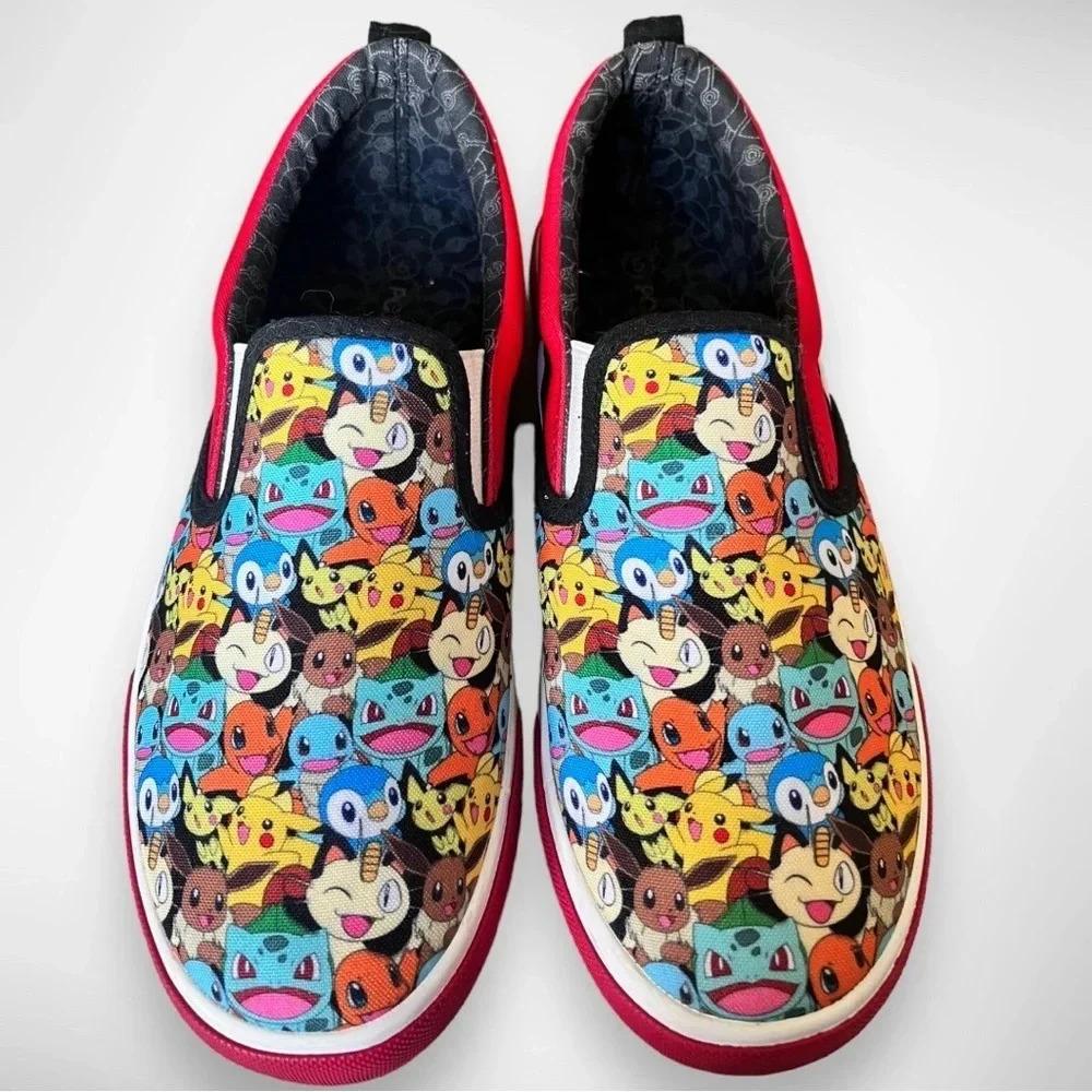 GROUND UP Pokemon‎ Pikachu Slip-on Canvas Sneakers Size 5 | EUC - Picture 5 of 9